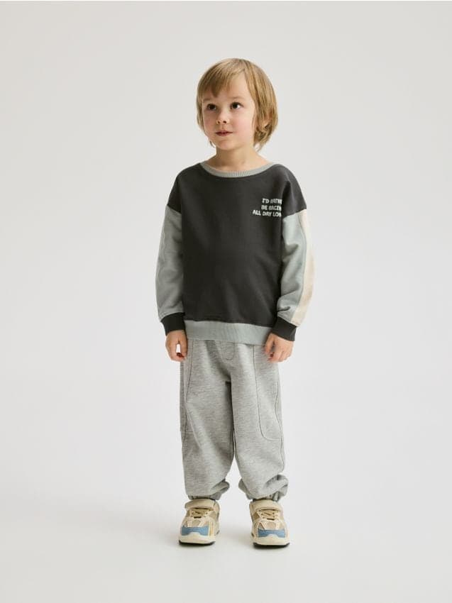 Reserved - Памучна Блуза С Дълъг Ръкав