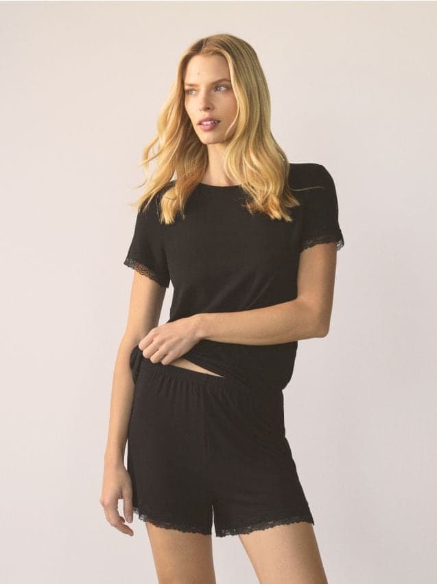 Reserved - Пижама От Две Части С Дантелени Акценти