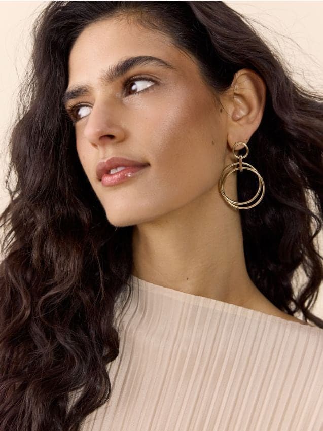 Reserved - Дълги Етно Обеци