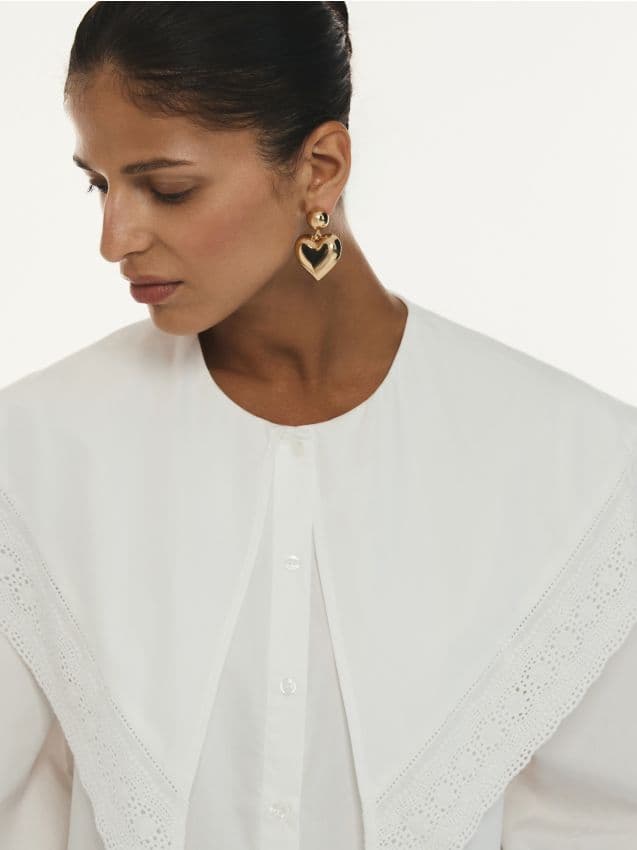 Reserved - Обеци С Форма На Сърце