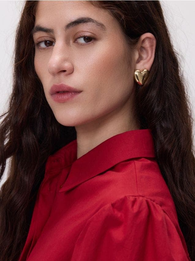 Reserved - Обеци С Форма На Сърце