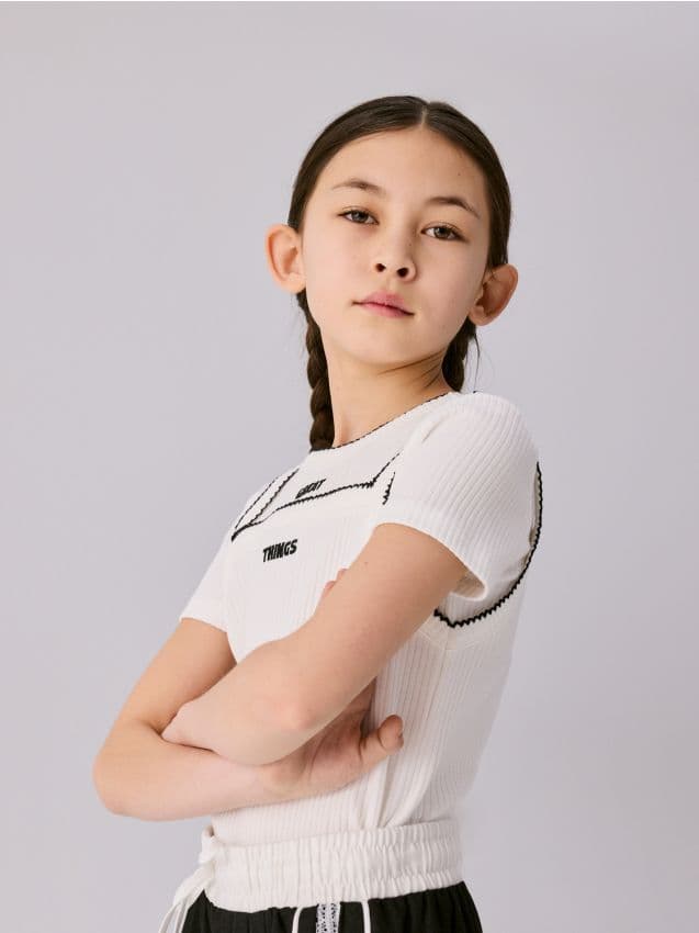 Reserved - Тениска С Ефект На Топ