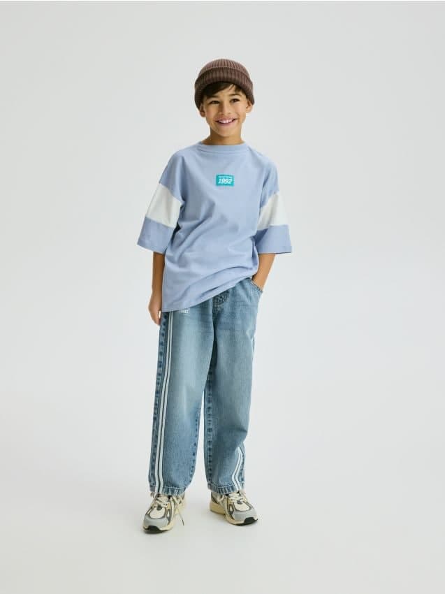 Reserved - Памучна Тениска С Щампа