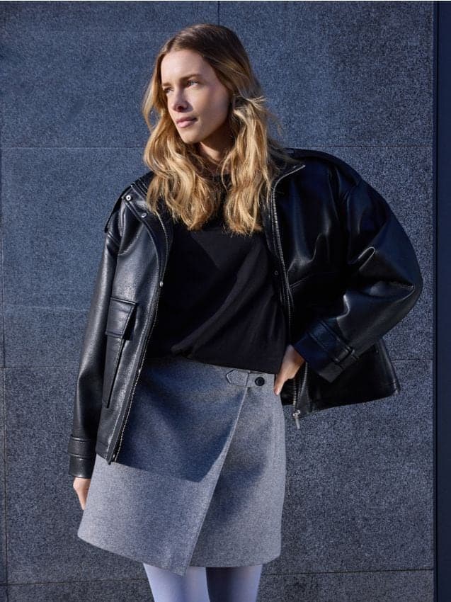 Reserved - Mini Пола С Прихлупваща Се Предна Част