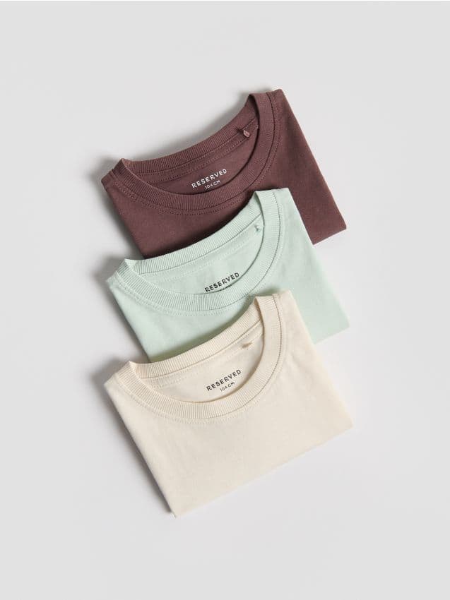 Reserved - Памучна Тениска 3 Пакета