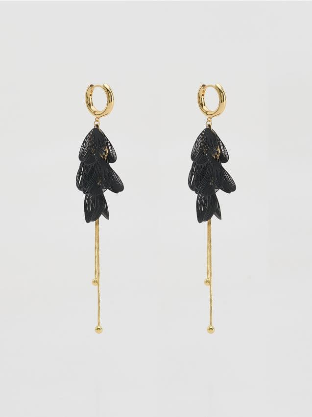 Reserved - Дълги Етно Обеци