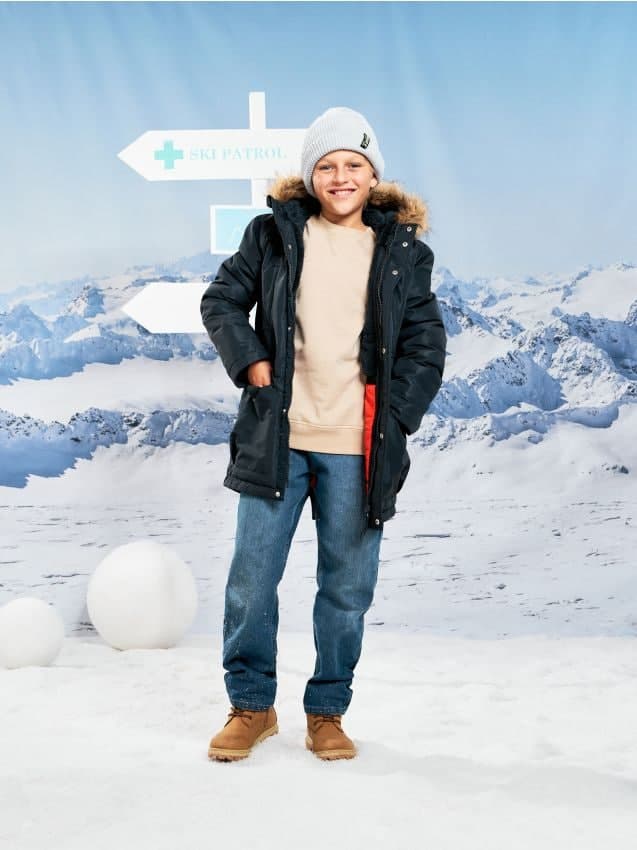 Sinsay - Подплатено Яке С Качулка