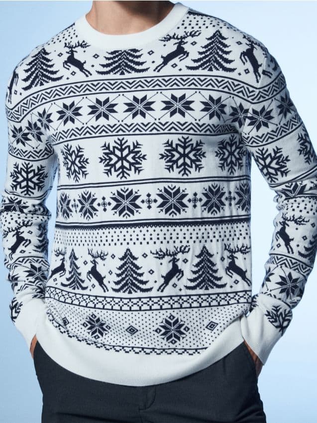 Sinsay - Пуловер С Коледна Тематика