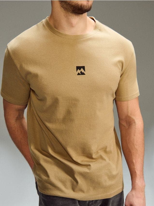 Sinsay - Памучна Тениска С Надпис