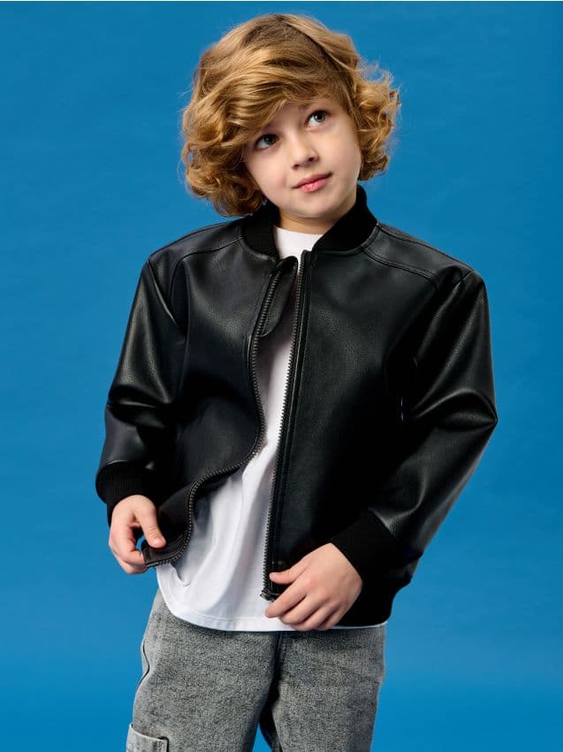 Sinsay - Яке Бомбър От Изкуствена Кожа