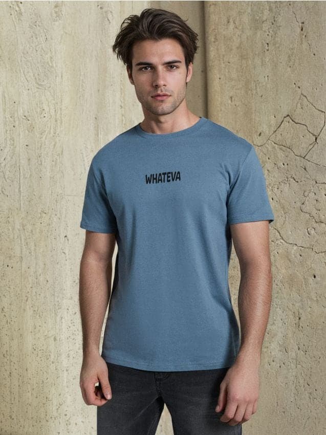 Sinsay - Памучна Тениска С Надпис