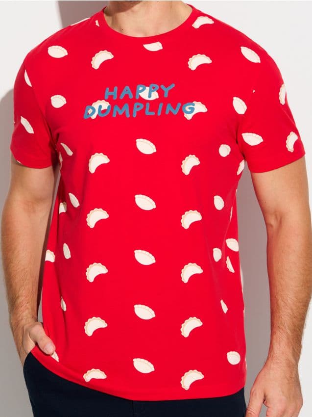 Sinsay - Памучна Тениска С Надпис