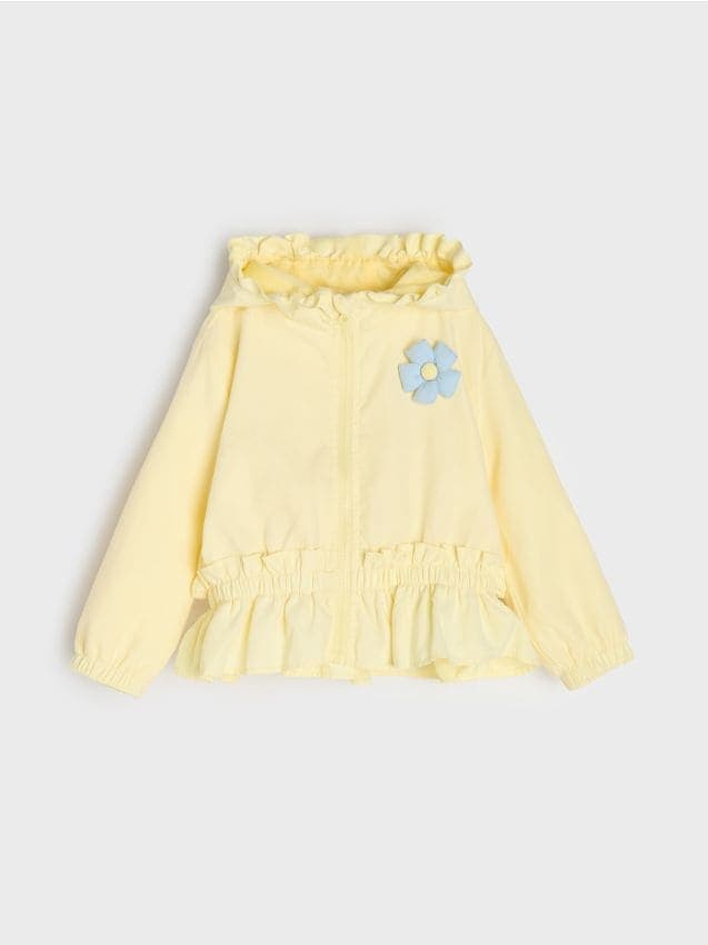 Sinsay - Шапка С Качулка И Декоративно Цвете И Волан